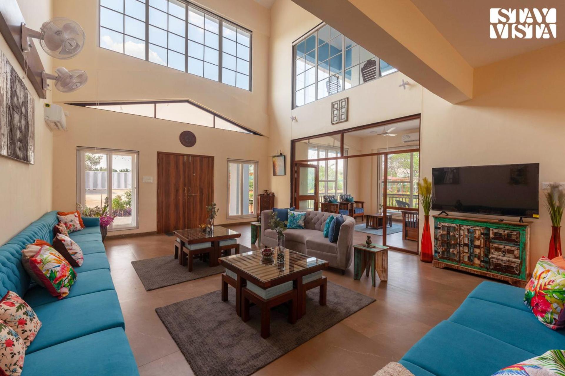 Stayvista'S Hillside Meadows - Mountainside Retreat With Farm View, Pool & Deck, Lawn & Gazebo Chinchavli Exterior foto